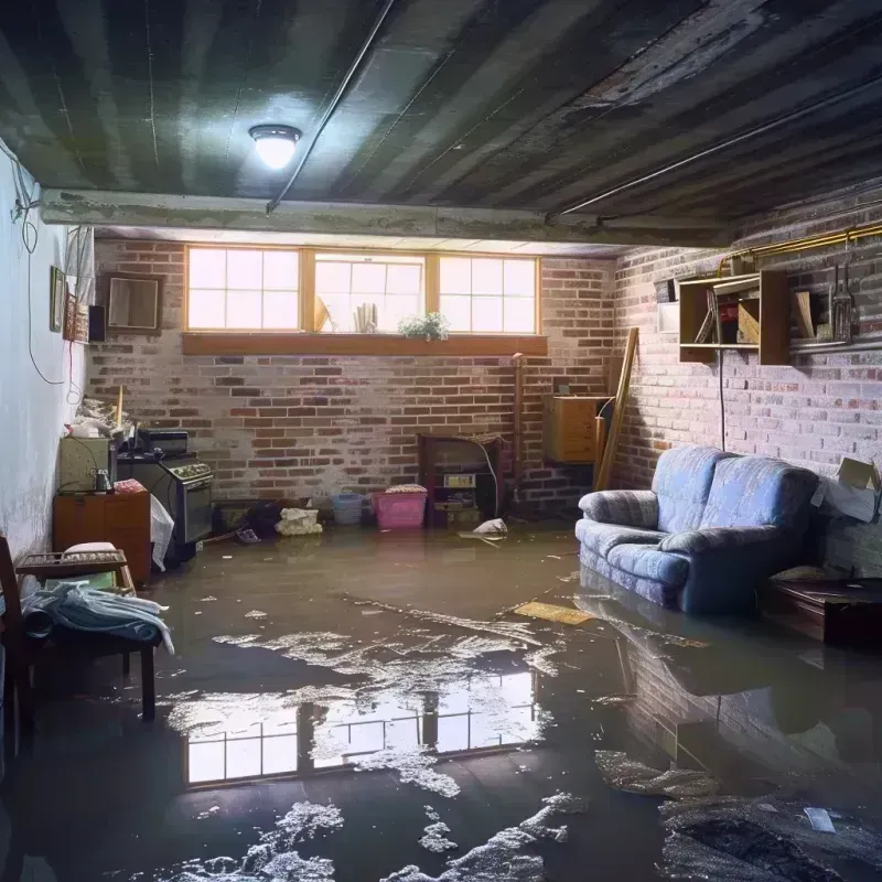 Flooded Basement Cleanup in Tolland County, CT